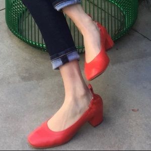 Everlane Red Italian Leather Day Heel-8
